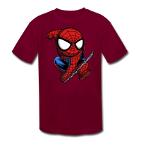 Character #41 Kids' Moisture Wicking Performance T-Shirt - burgundy