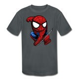 Character #41 Kids' Moisture Wicking Performance T-Shirt - charcoal