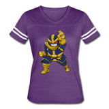 Character #42 Women’s Vintage Sport T-Shirt - vintage purple/white