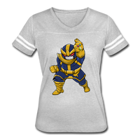 Character #42 Women’s Vintage Sport T-Shirt - heather gray/white