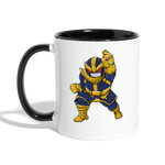 Character #42 Contrast Coffee Mug - white/black