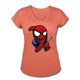 Character #41 Women's Tri-Blend V-Neck T-Shirt - heather bronze