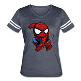 Character #41 Women’s Vintage Sport T-Shirt - vintage navy/white