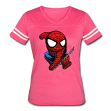 Character #41 Women’s Vintage Sport T-Shirt - vintage pink/white