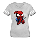 Character #41 Women’s Vintage Sport T-Shirt - heather gray/white