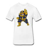 Character #42 Fitted Cotton/Poly T-Shirt by Next Level - white
