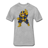 Character #42 Fitted Cotton/Poly T-Shirt by Next Level - heather gray