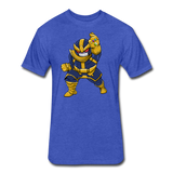 Character #42 Fitted Cotton/Poly T-Shirt by Next Level - heather royal