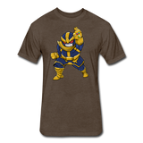 Character #42 Fitted Cotton/Poly T-Shirt by Next Level - heather espresso