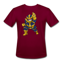 Character #42 Men’s Moisture Wicking Performance T-Shirt - burgundy