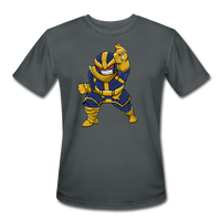 Character #42 Men’s Moisture Wicking Performance T-Shirt - charcoal