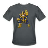 Character #42 Men’s Moisture Wicking Performance T-Shirt - charcoal
