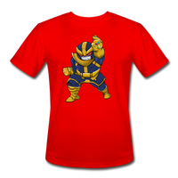 Character #42 Men’s Moisture Wicking Performance T-Shirt - red