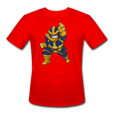 Character #42 Men’s Moisture Wicking Performance T-Shirt - red