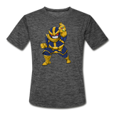 Character #42 Men’s Moisture Wicking Performance T-Shirt - dark heather gray