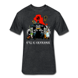 Character #43 Fitted Cotton/Poly T-Shirt by Next Level - heather black