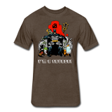 Character #43 Fitted Cotton/Poly T-Shirt by Next Level - heather espresso