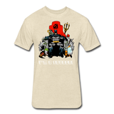 Character #43 Fitted Cotton/Poly T-Shirt by Next Level - heather cream