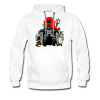 Character #43 Men’s Premium Hoodie - white