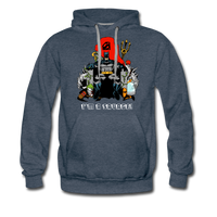 Character #43 Men’s Premium Hoodie - heather denim
