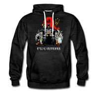 Character #43 Men’s Premium Hoodie - charcoal gray
