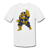 Character #42 Kids' Moisture Wicking Performance T-Shirt - white