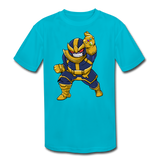 Character #42 Kids' Moisture Wicking Performance T-Shirt - turquoise
