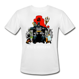Character #43 Men’s Moisture Wicking Performance T-Shirt - white