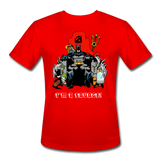 Character #43 Men’s Moisture Wicking Performance T-Shirt - red