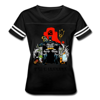 Character #43 Women’s Vintage Sport T-Shirt - black/white