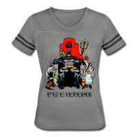 Character #43 Women’s Vintage Sport T-Shirt - heather gray/charcoal