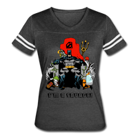 Character #43 Women’s Vintage Sport T-Shirt - vintage smoke/white