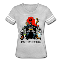 Character #43 Women’s Vintage Sport T-Shirt - heather gray/white