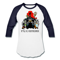 Character #43 Baseball T-Shirt - white/navy