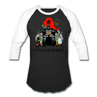 Character #43 Baseball T-Shirt - black/white