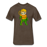 Character #44 Fitted Cotton/Poly T-Shirt by Next Level - heather espresso