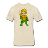 Character #44 Fitted Cotton/Poly T-Shirt by Next Level - heather cream