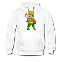 Character #44 Men’s Premium Hoodie - white