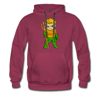 Character #44 Men’s Premium Hoodie - burgundy