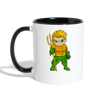 Character #44 Contrast Coffee Mug - white/black