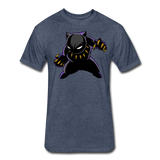 Character #45 Fitted Cotton/Poly T-Shirt by Next Level - heather navy