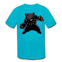 Character #45 Kids' Moisture Wicking Performance T-Shirt - turquoise