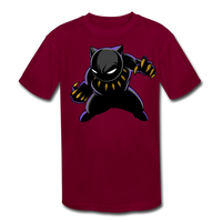 Character #45 Kids' Moisture Wicking Performance T-Shirt - burgundy