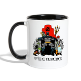 Character #43 Contrast Coffee Mug - white/black