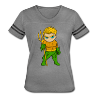Character #44 Women’s Vintage Sport T-Shirt - heather gray/charcoal