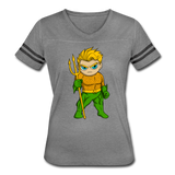 Character #44 Women’s Vintage Sport T-Shirt - heather gray/charcoal