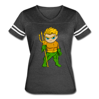 Character #44 Women’s Vintage Sport T-Shirt - vintage smoke/white