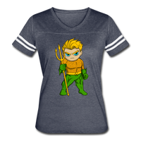 Character #44 Women’s Vintage Sport T-Shirt - vintage navy/white