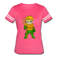 Character #44 Women’s Vintage Sport T-Shirt - vintage pink/white
