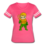 Character #44 Women’s Vintage Sport T-Shirt - vintage pink/white
